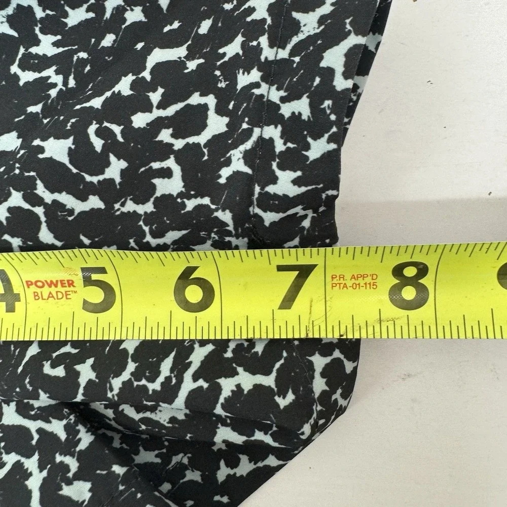 Calvin Klein Swimwear Mens XXL Black‎ White Abstract Print Swim Trunks NEW